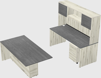 Executive parallel desk
