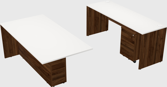 Executive parallel desk