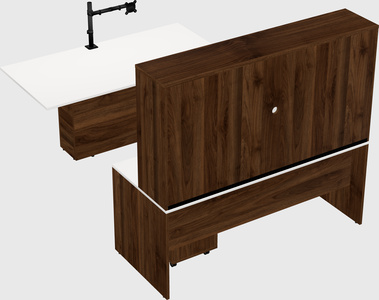 Executive parallel desk
