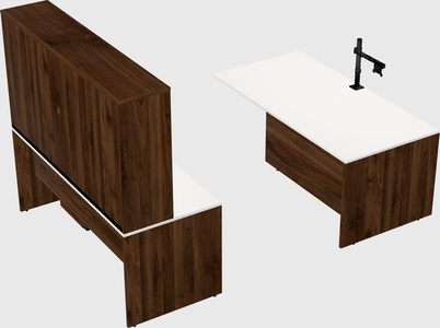 Executive parallel desk