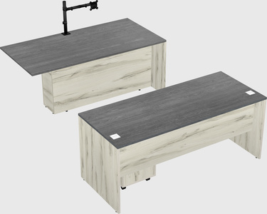 Executive parallel desk