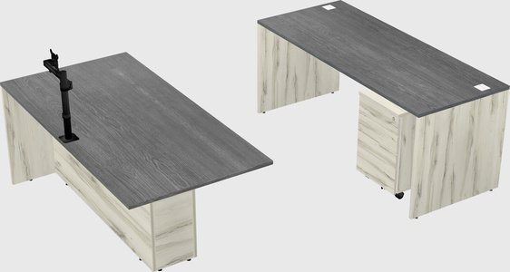 Executive parallel desk