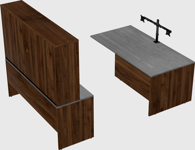Executive parallel desk