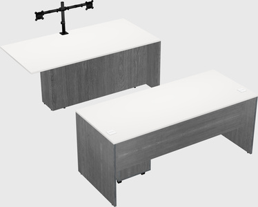 Executive parallel desk