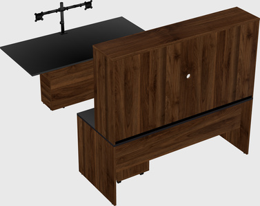 Executive parallel desk