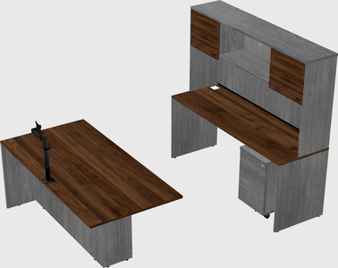 Executive parallel desk