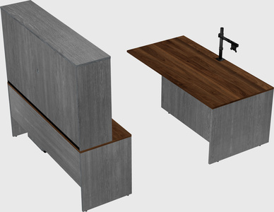 Executive parallel desk