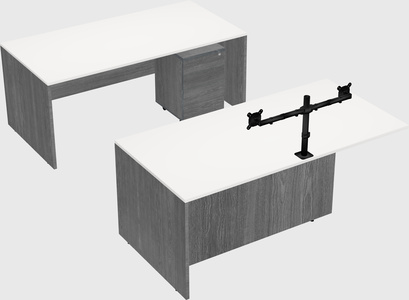 Executive parallel desk