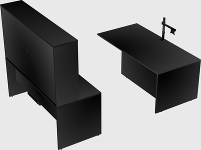 Executive parallel desk