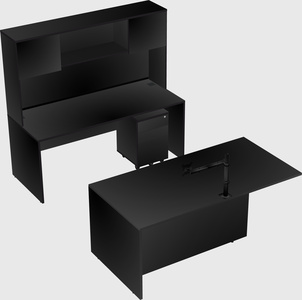 Executive parallel desk