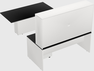Executive parallel desk