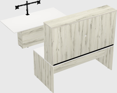 Executive parallel desk