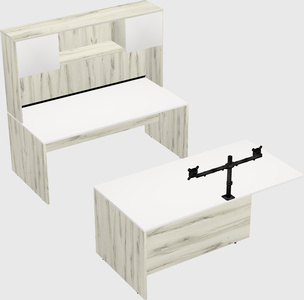Executive parallel desk