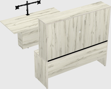 Executive parallel desk