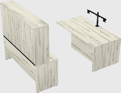 Executive parallel desk