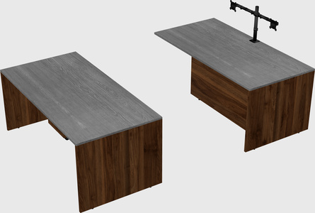 Executive parallel desk