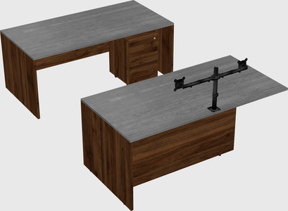 Executive parallel desk