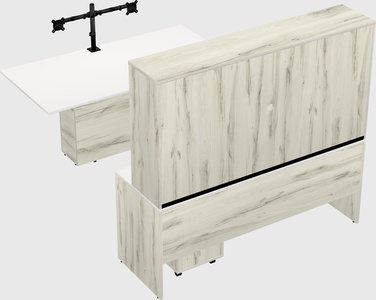 Executive parallel desk