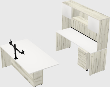 Executive parallel desk