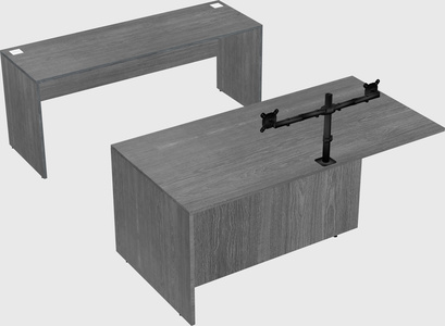 Executive parallel desk