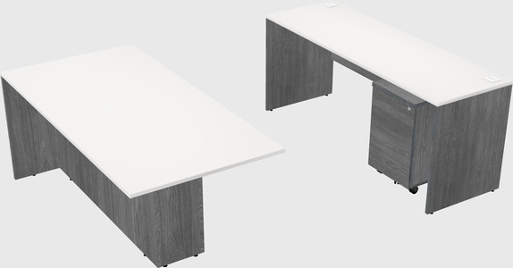 Executive parallel desk