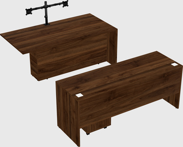 Executive parallel desk
