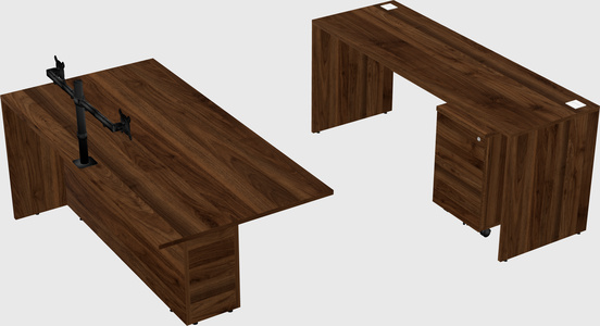 Executive parallel desk