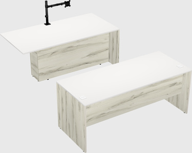 Executive parallel desk