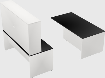 Executive parallel desk