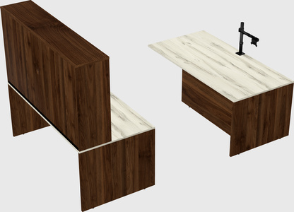 Executive parallel desk
