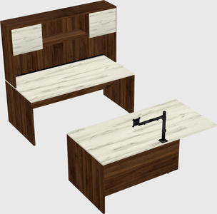 Executive parallel desk