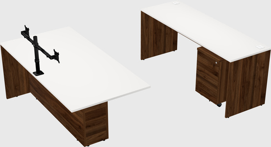 Executive parallel desk