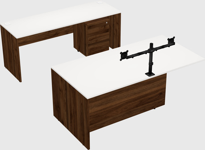 Executive parallel desk