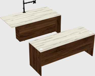 Executive parallel desk