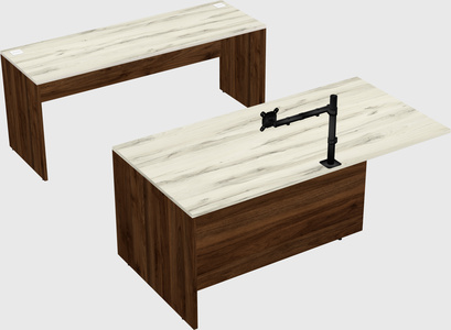 Executive parallel desk