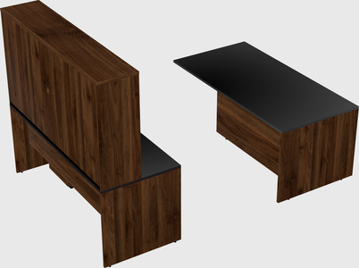 Executive parallel desk