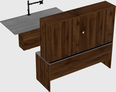 Executive parallel desk