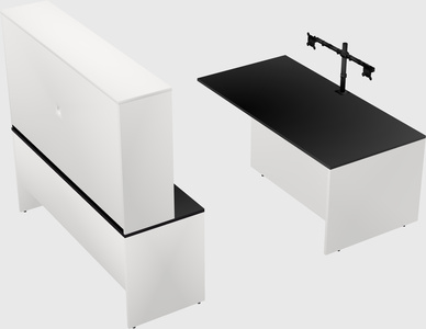 Executive parallel desk