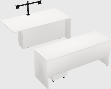Executive parallel desk