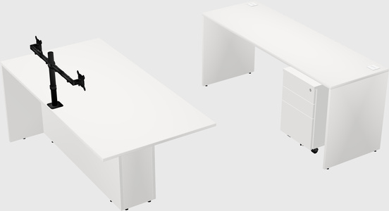 Executive parallel desk