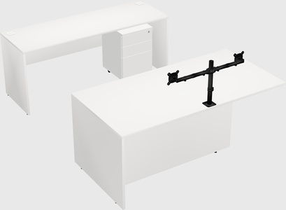 Executive parallel desk
