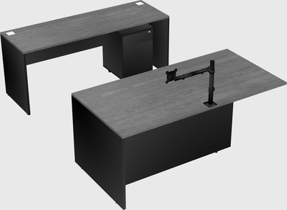 Executive parallel desk