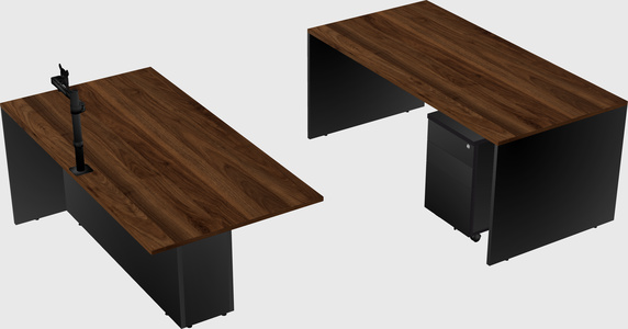 Executive parallel desk