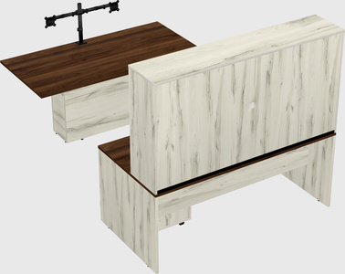 Executive parallel desk