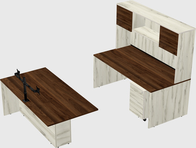 Executive parallel desk