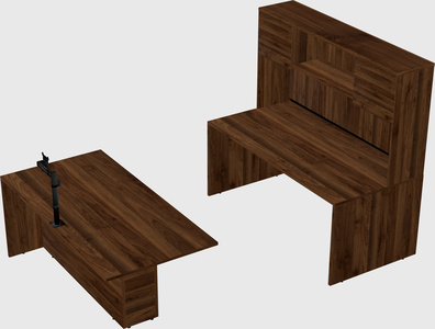 Executive parallel desk