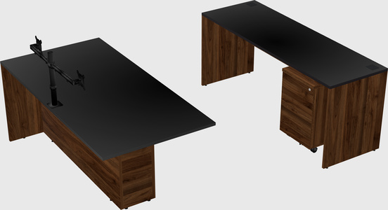 Executive parallel desk