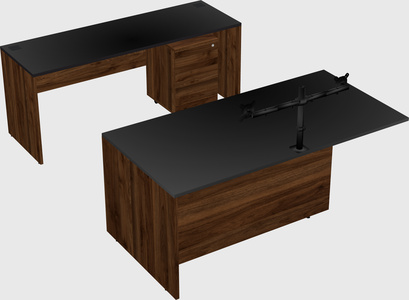 Executive parallel desk