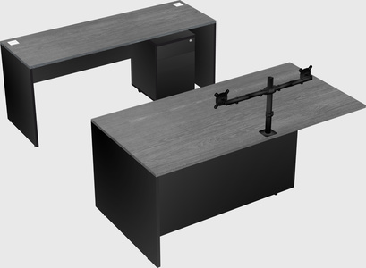 Executive parallel desk