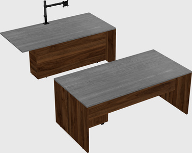 Executive parallel desk